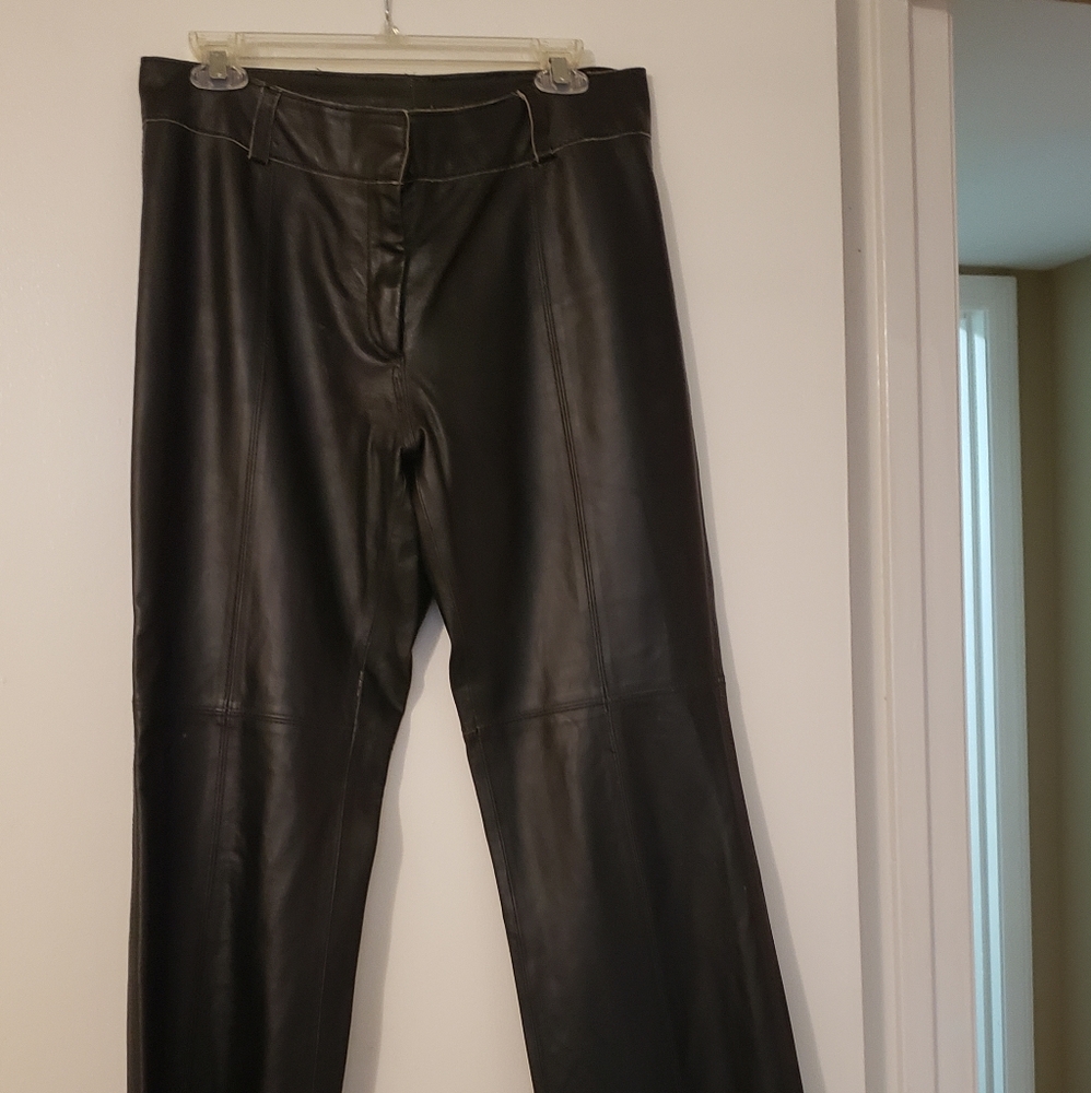 Leather pants